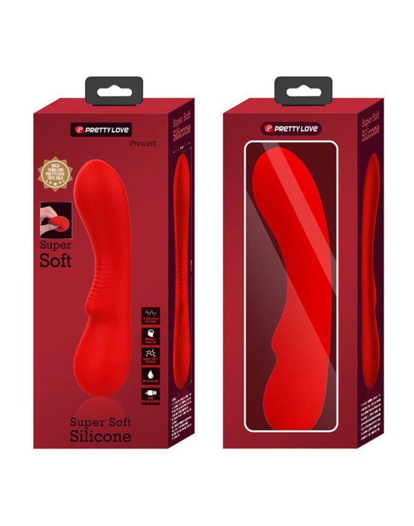 Pretty Love - Matt - G-Spot Vibrator - Rood - Afbeelding 2