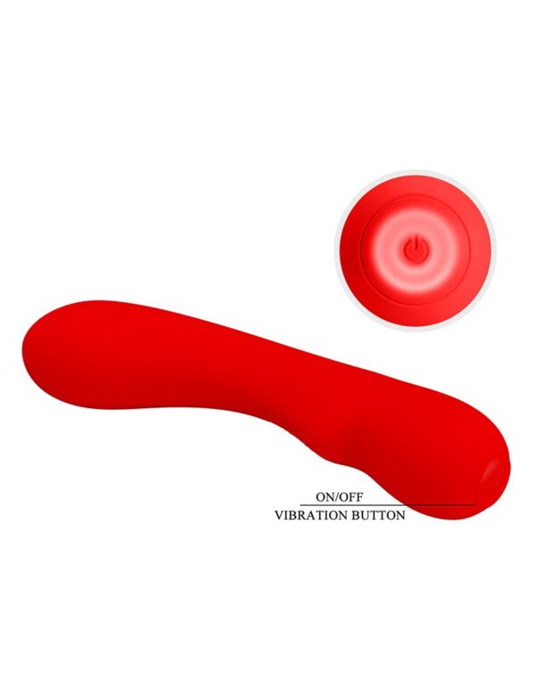 Pretty Love - Matt - G-Spot Vibrator - Rood - Afbeelding 7