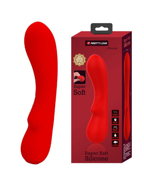 Pretty Love - Matt - G-Spot Vibrator - Rood - Afbeelding 10