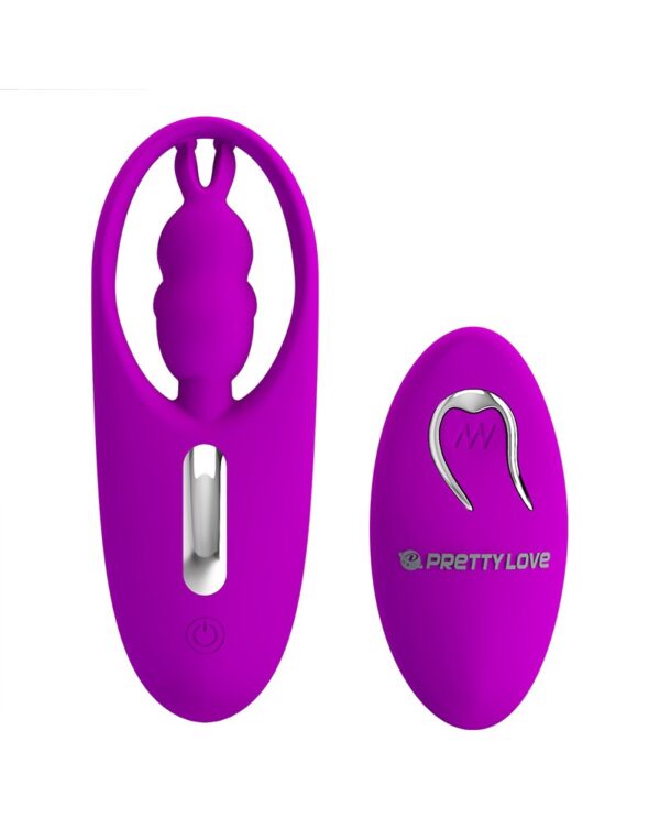 Pretty Love - Wild Rabbit - Clitoris Stimulator met Afstandsbediening - Roze - Afbeelding 4