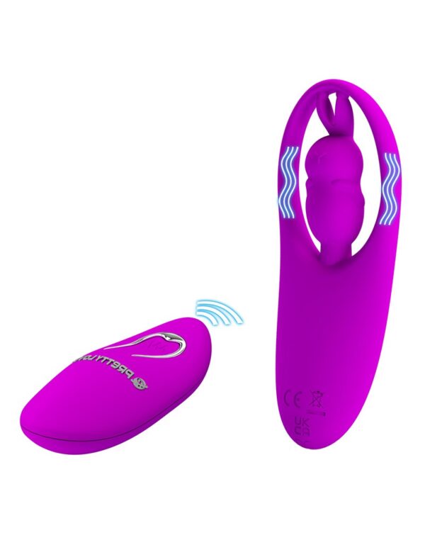 Pretty Love - Wild Rabbit - Clitoris Stimulator met Afstandsbediening - Roze