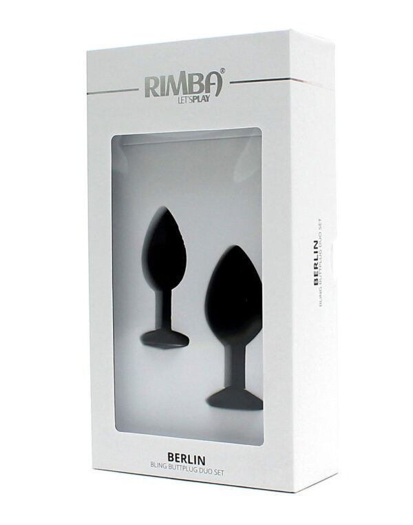 Rimba - Berlin - Bling Buttplug Duo set - Afbeelding 4