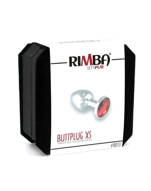 Rimba - Buttplug XS met kristal (unisex) - Afbeelding 3