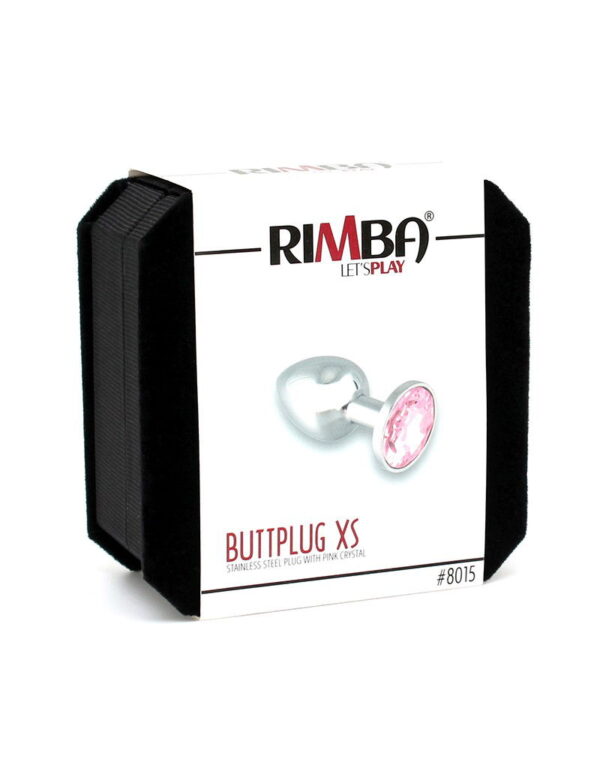 Rimba - Buttplug XS met kristal (unisex) - Afbeelding 3