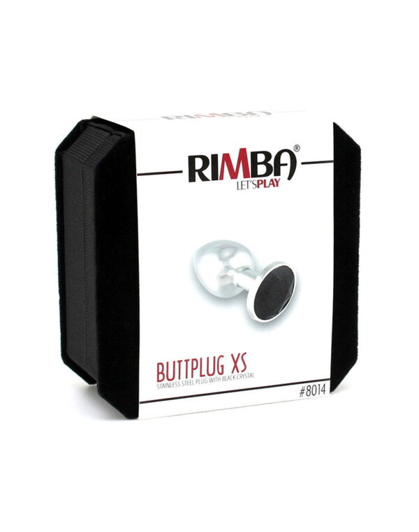 Rimba - Buttplug XS met kristal (unisex) - Afbeelding 3