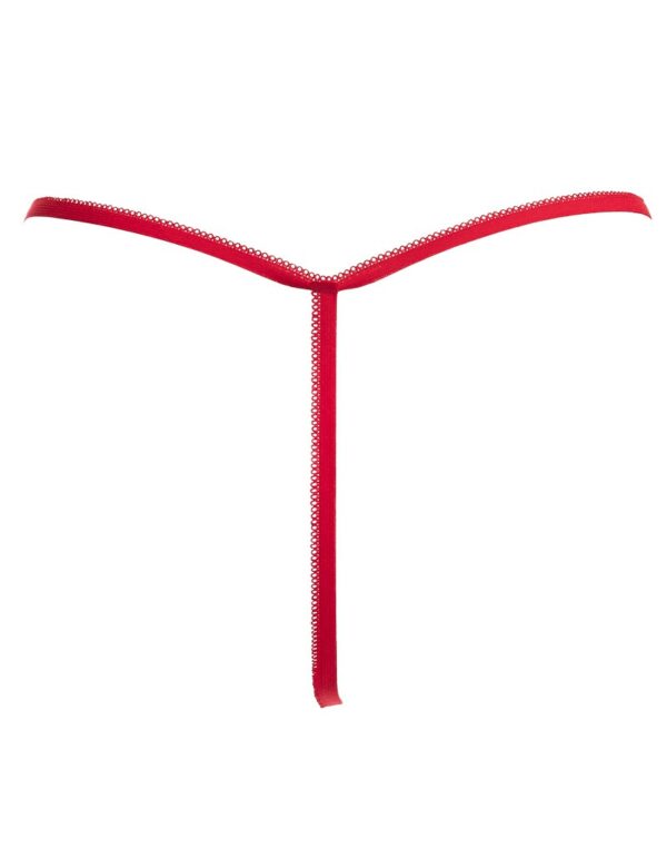 Amorable by Rimba - G-string - One Size - Rood - Afbeelding 6