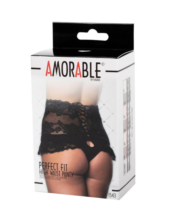 Amorable by Rimba - High Waist Slip - Zwart - Afbeelding 2