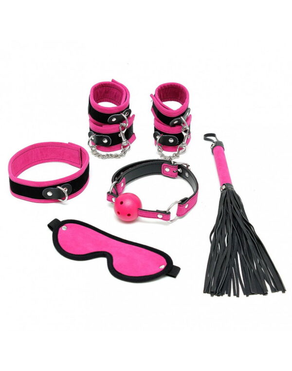 Rimba - Soft bondage starter set met klittenband (6-delig)