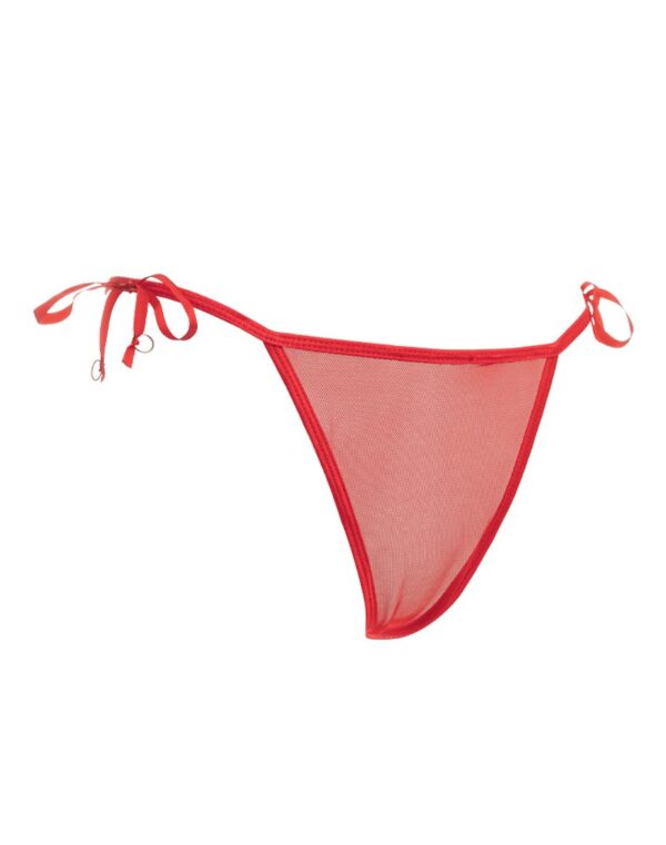 Amorable by Rimba - Tanga Slip - One Size - Rood - Afbeelding 5