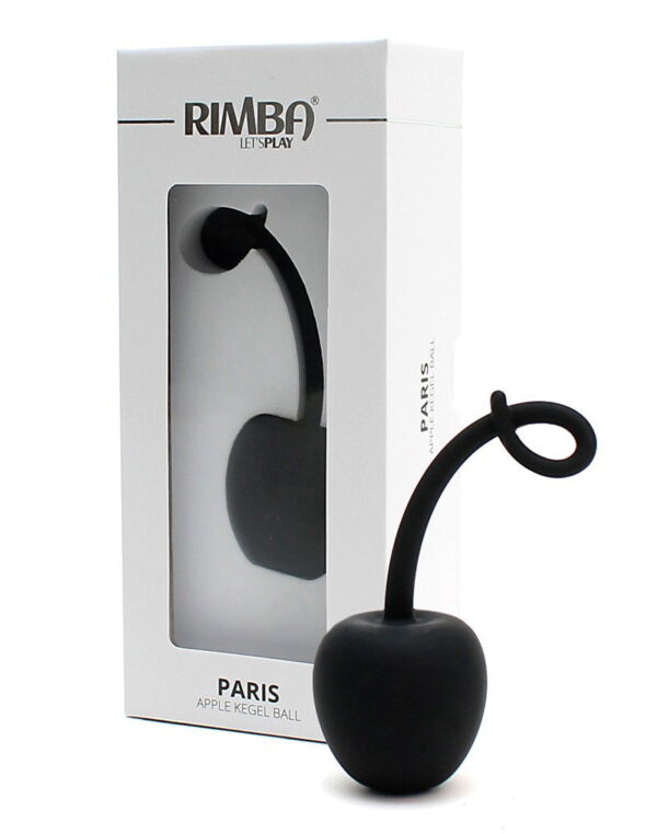 Rimba Toys - Paris - Appelvormige Kegelbal - Zwart - Afbeelding 2