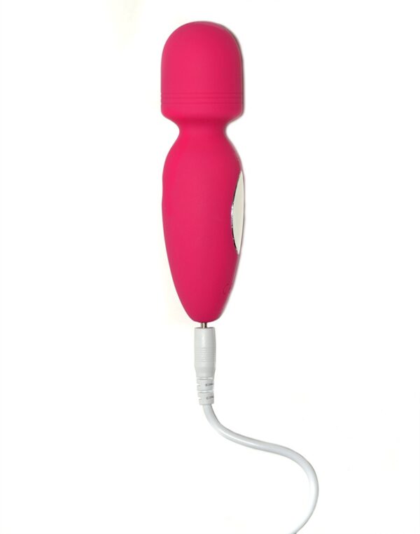 Rimba Toys - Valencia - Mini Wand Vibrator - Roze - Afbeelding 3