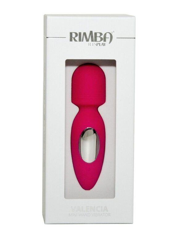 Rimba Toys - Valencia - Mini Wand Vibrator - Roze - Afbeelding 5