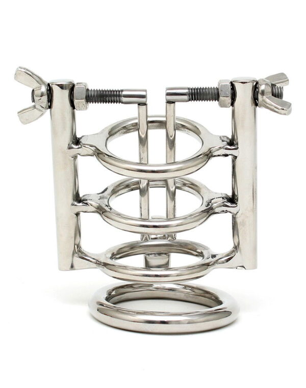 Rimba - Urethral Stretcher with Cockring and padlock - Afbeelding 2