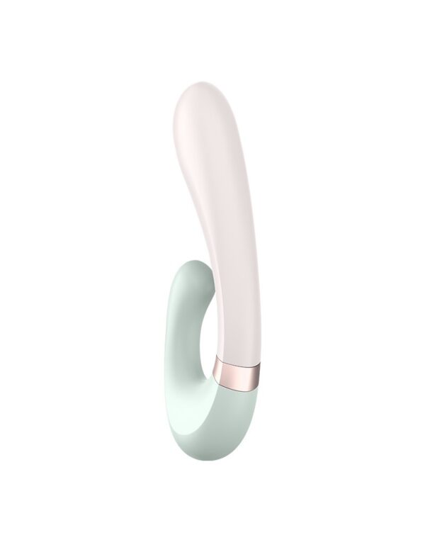 Satisfyer - Heat Wave - Verwarmde Rabbit Vibrator - Mint - Afbeelding 4