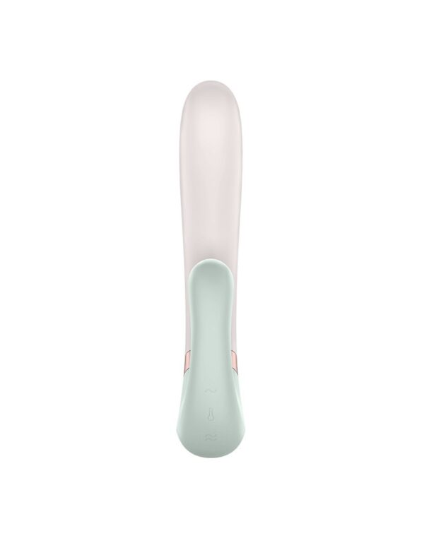 Satisfyer - Heat Wave - Verwarmde Rabbit Vibrator - Mint - Afbeelding 6