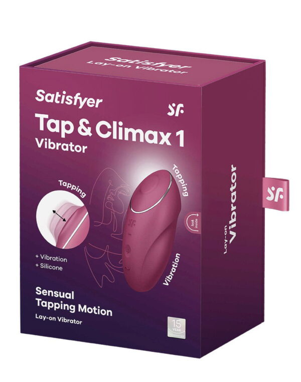 Satisfyer - Tap & Climax 1 - Red - Afbeelding 2