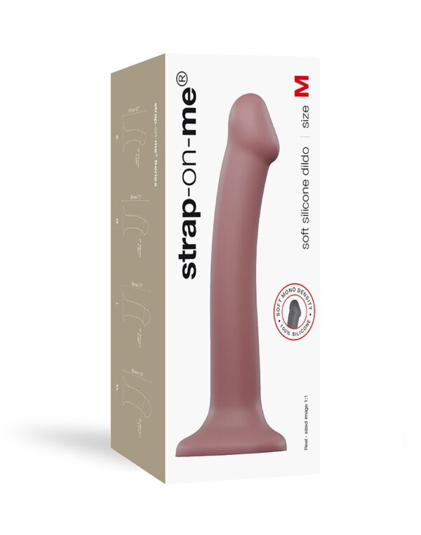 Strap-on-Me Mono Density Dildo Pink M - Afbeelding 2