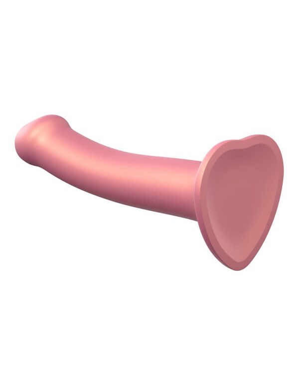 Strap-on-Me Mono Density Dildo Pink Metallic M - Afbeelding 3