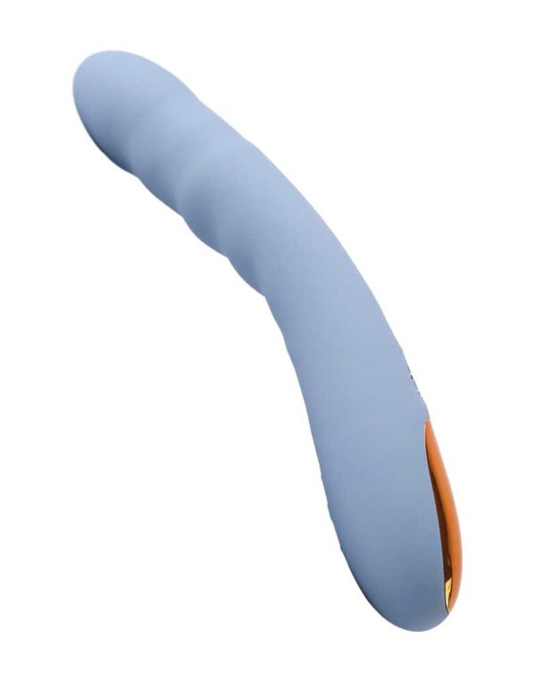 SVAKOM - Ava Neo - Thrusting Vibrator - Blauw - Afbeelding 3