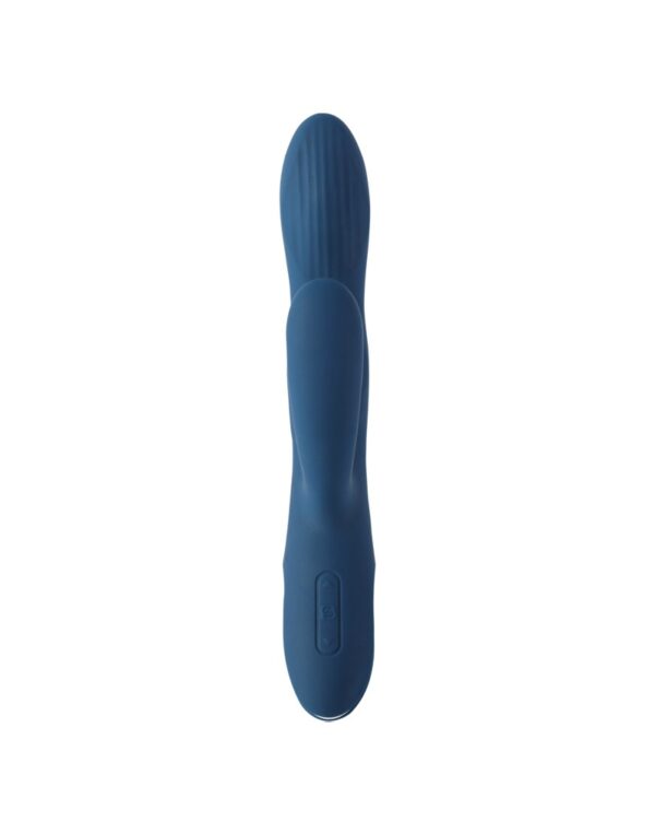 SVAKOM - Aylin - Rabbit Vibrator met Pulserende Tip - Blauw - Afbeelding 3