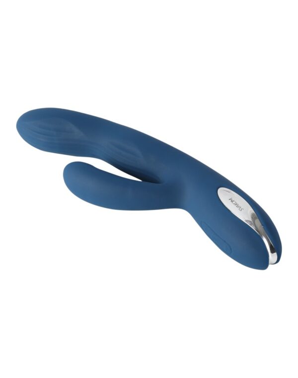 SVAKOM - Aylin - Rabbit Vibrator met Pulserende Tip - Blauw - Afbeelding 5