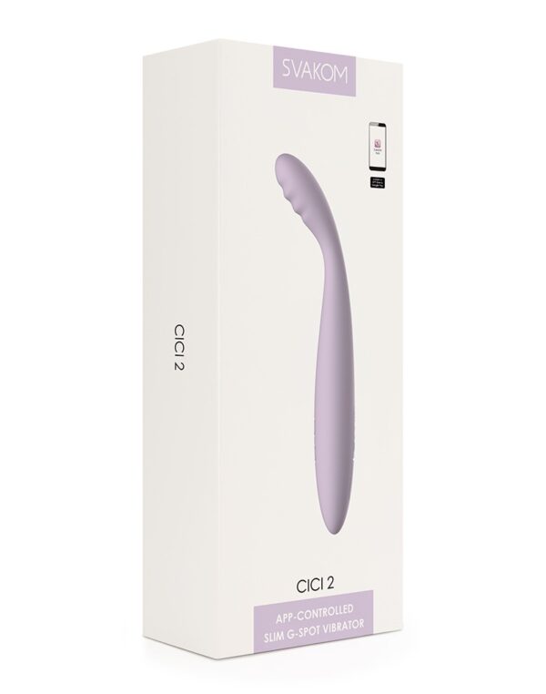 SVAKOM - Cici 2 - Vibrator - Lilac - Afbeelding 2