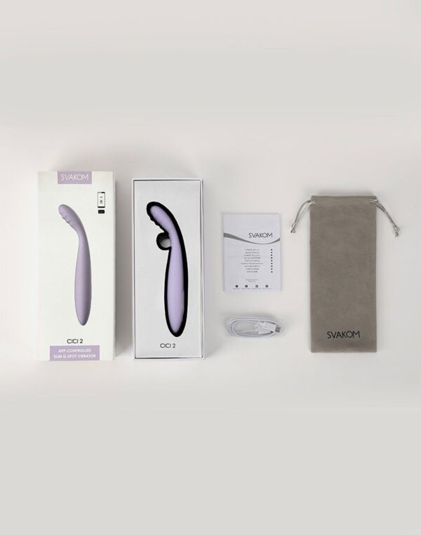 SVAKOM - Cici 2 - Vibrator - Lilac - Afbeelding 11