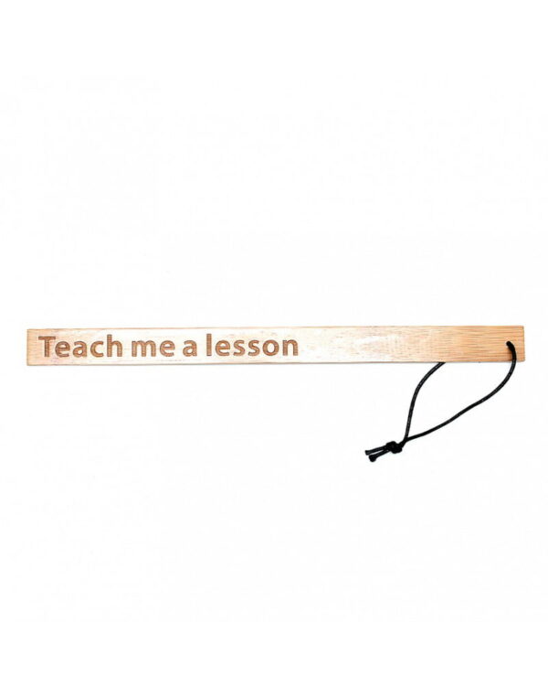 Rimba - Teach Me A Lesson - Bamboe Lineaal - Afbeelding 2