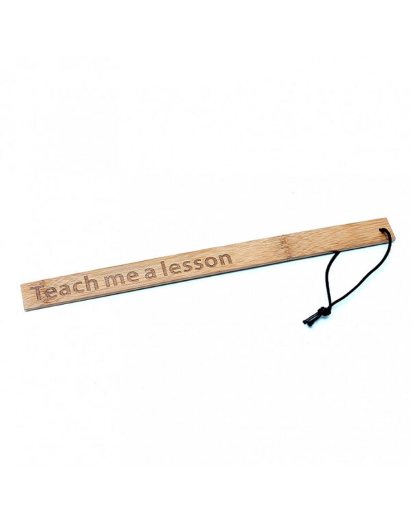 Rimba - Teach Me A Lesson - Bamboe Lineaal