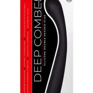 NMC 8.5 INCH SILICONE DOUBLE HEADED PLUG BLACK