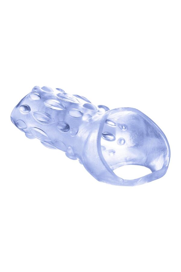 NMC 3 INCH TPE TRANSPARENT PENIS ENHANCER WITH BALL STRAP - Afbeelding 4