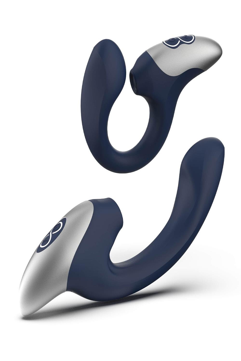 NMC SILICONE RECHARGEABLE VIBRATOR BLUE - Afbeelding 4