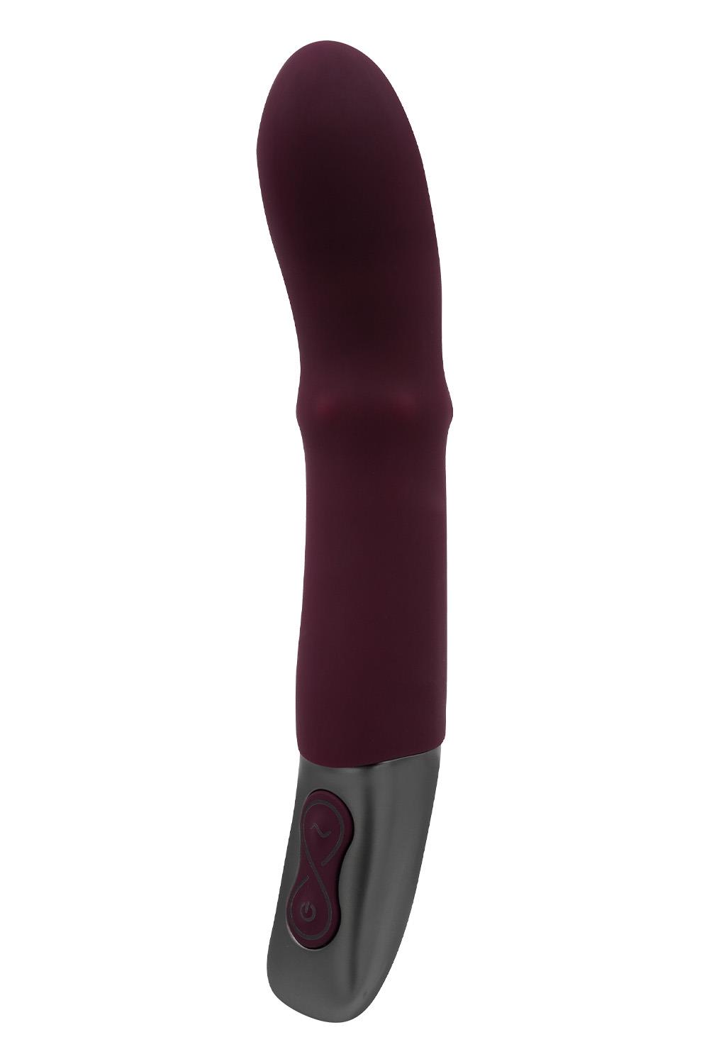 NMC 7 INCH SILICONE RECHARGEABLE VIBRATOR RUBINE RED - Afbeelding 4