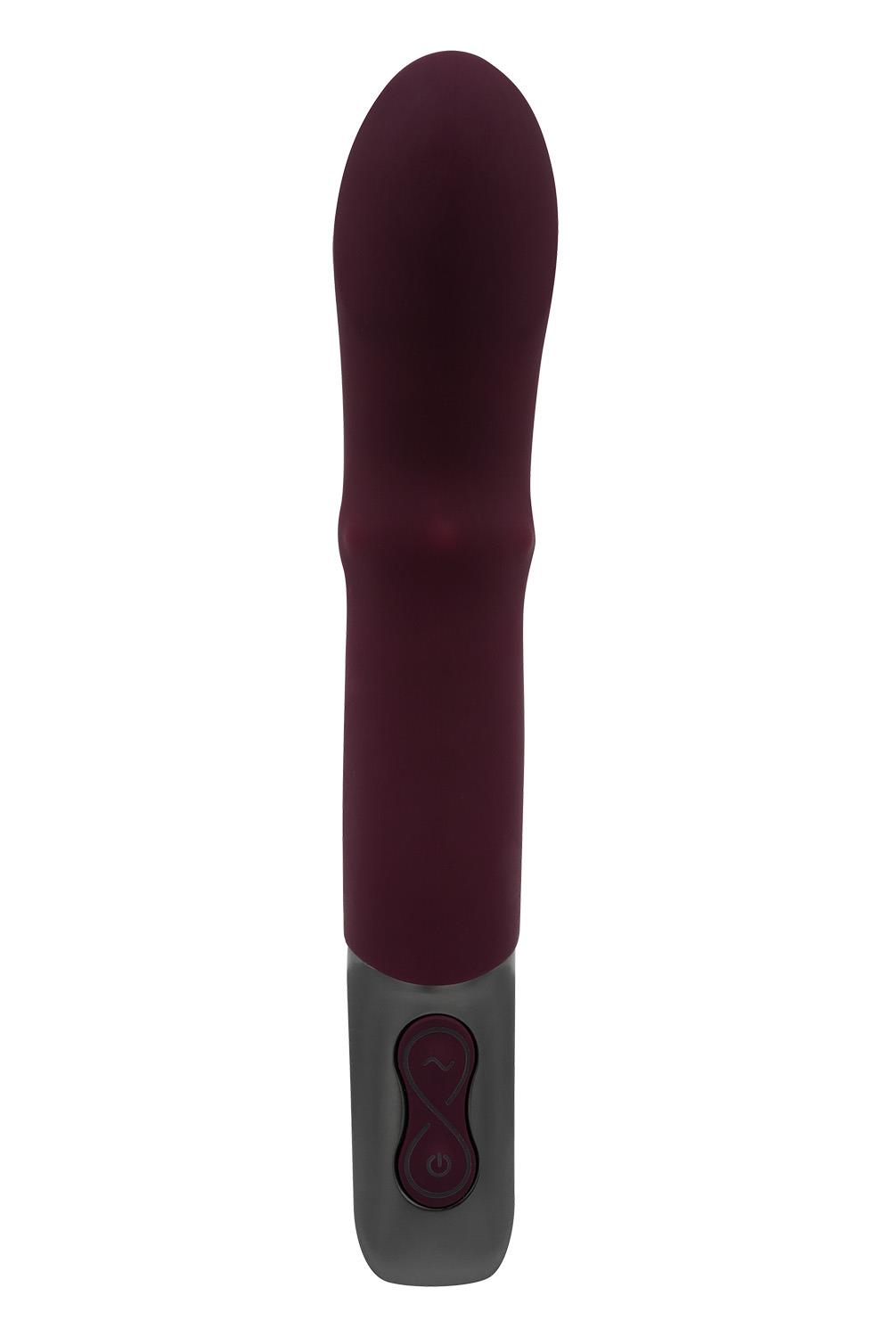NMC 7 INCH SILICONE RECHARGEABLE VIBRATOR RUBINE RED - Afbeelding 5