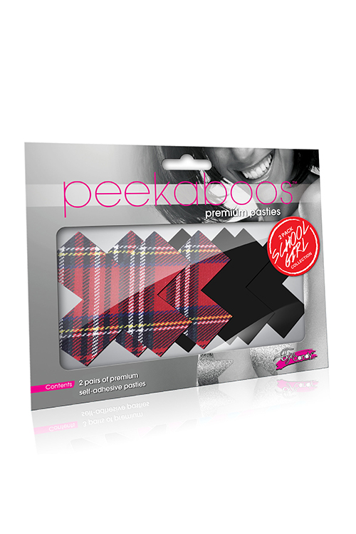 PEEKABOO PASTIES SCHOOLGIRL X