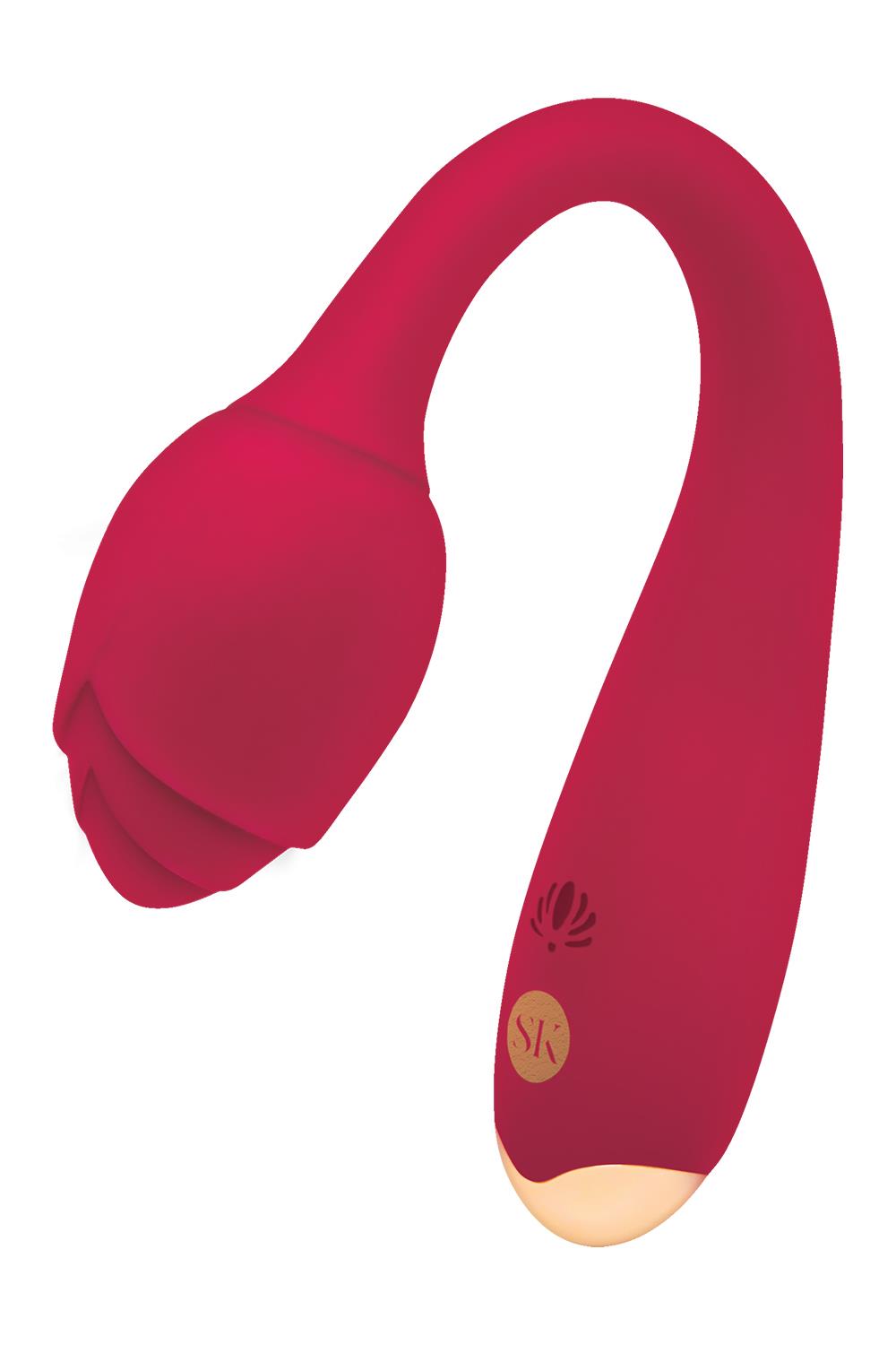 SECRET KISSES ROSEGASM LONG STEM VIBRATING ROSE - Afbeelding 3