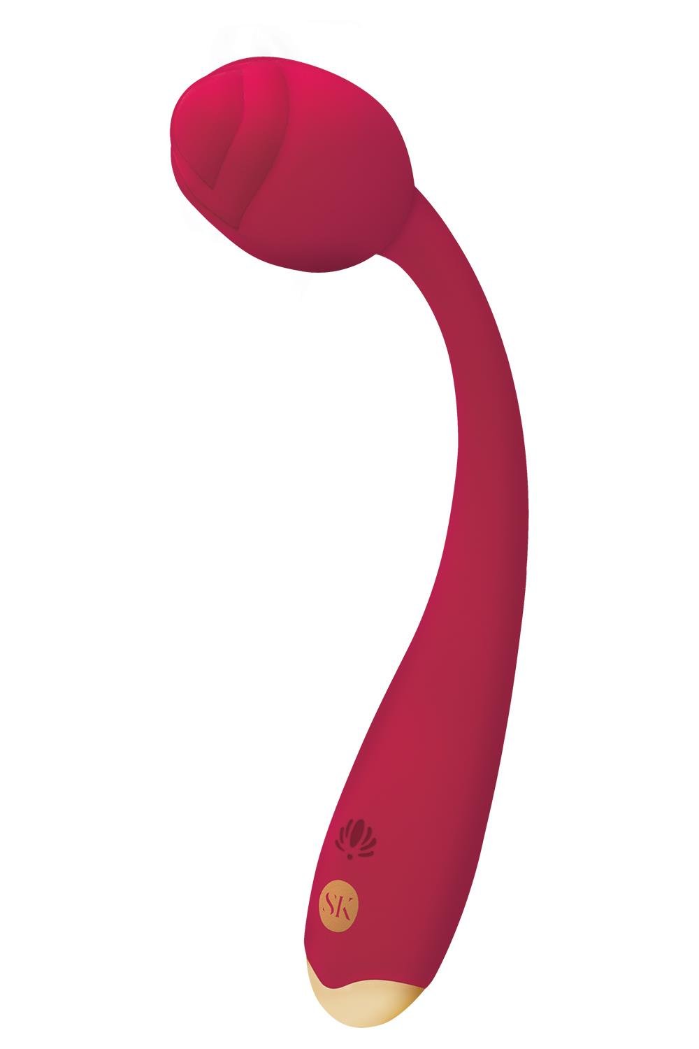 SECRET KISSES ROSEGASM LONG STEM VIBRATING ROSE - Afbeelding 2