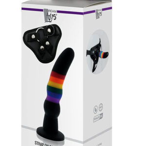 ESSENTIALS STRAP ON SOLID DILDO