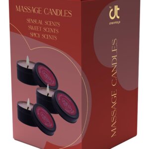 AMOUR MASSAGE CANDLE SET OF 3 SCENTS