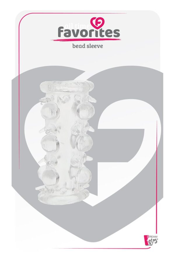 ALL TIME FAVORITES BEAD SLEEVE CLEAR