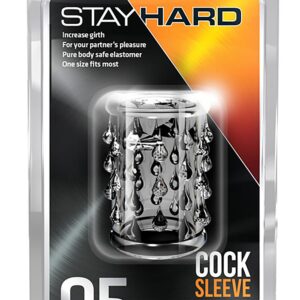 STAY HARD COCK SLEEVE 05 CLEAR