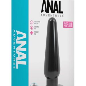 ANAL ADVENTURES BASIC ANAL PLUG LARGE