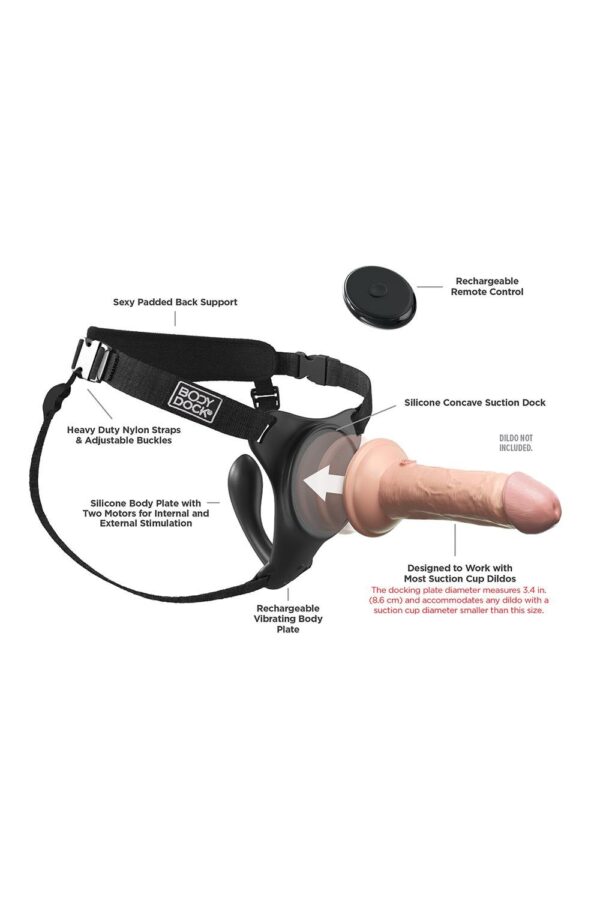 BODY DOCK G-SPOT PRO HARNESS BLACK - Afbeelding 5