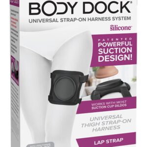 BODY DOCK LAP STRAP HARNESS BLACK