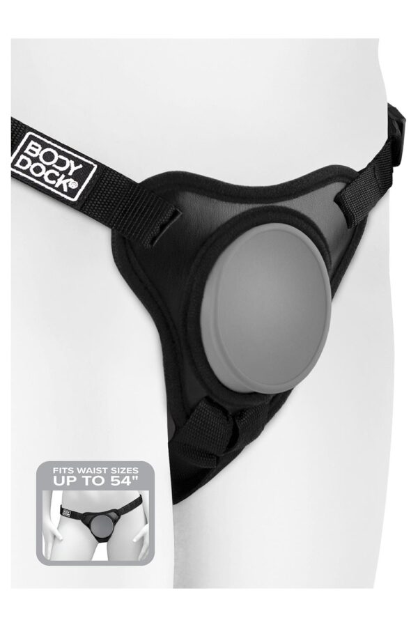 BODY DOCK ELITE MINI HARNESS BLACK - Afbeelding 3