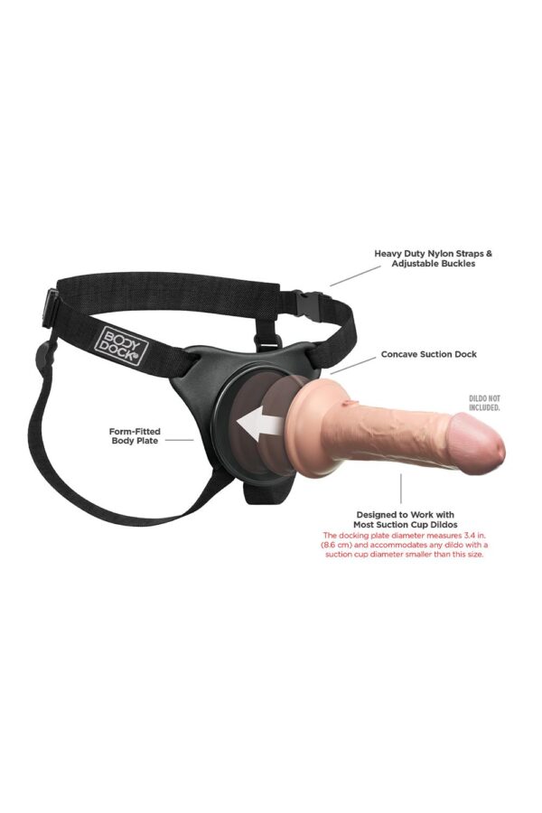 BODY DOCK ORIGINAL HARNESS BLACK - Afbeelding 5