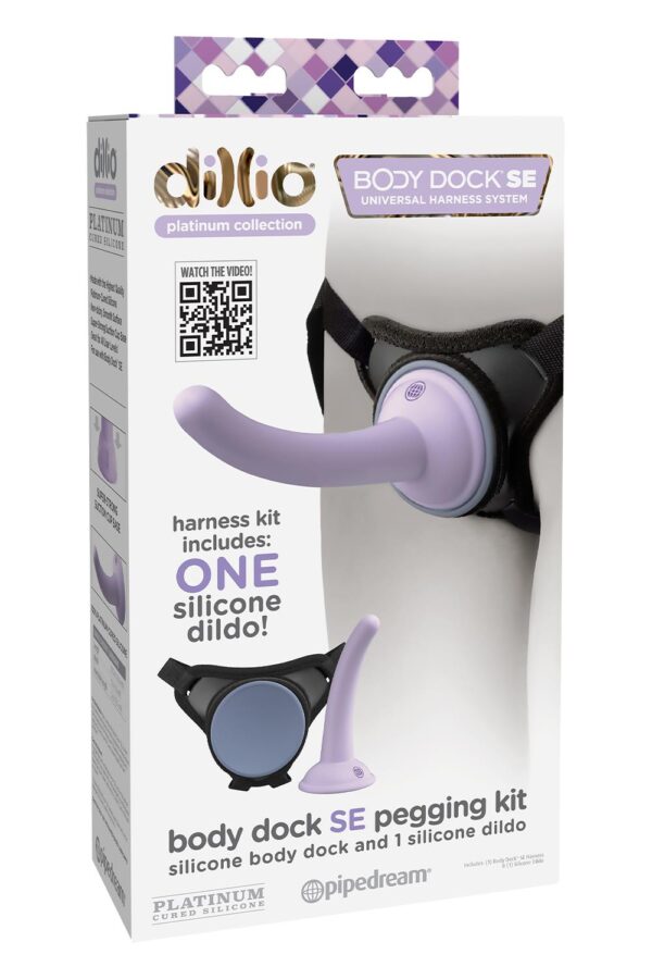 DILLIO PLATINUM DILLIO PLATINUM BODY DOCK SE PEGGING KIT 5 INCH PURPLE