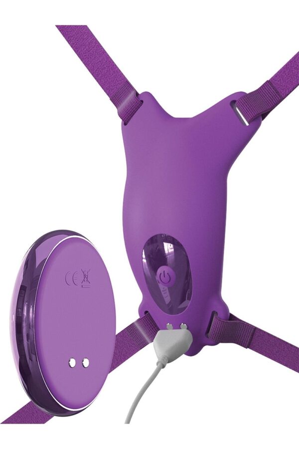 FANTASY FOR HER ULTIMATE BUTTERFLY STRAP-ON PURPLE - Afbeelding 5