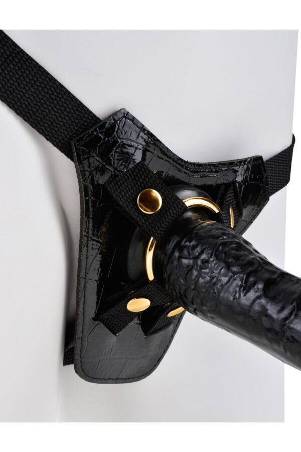 FETISH FANTASY GOLD DESIGNER STRAP-ON BLACK - Afbeelding 4
