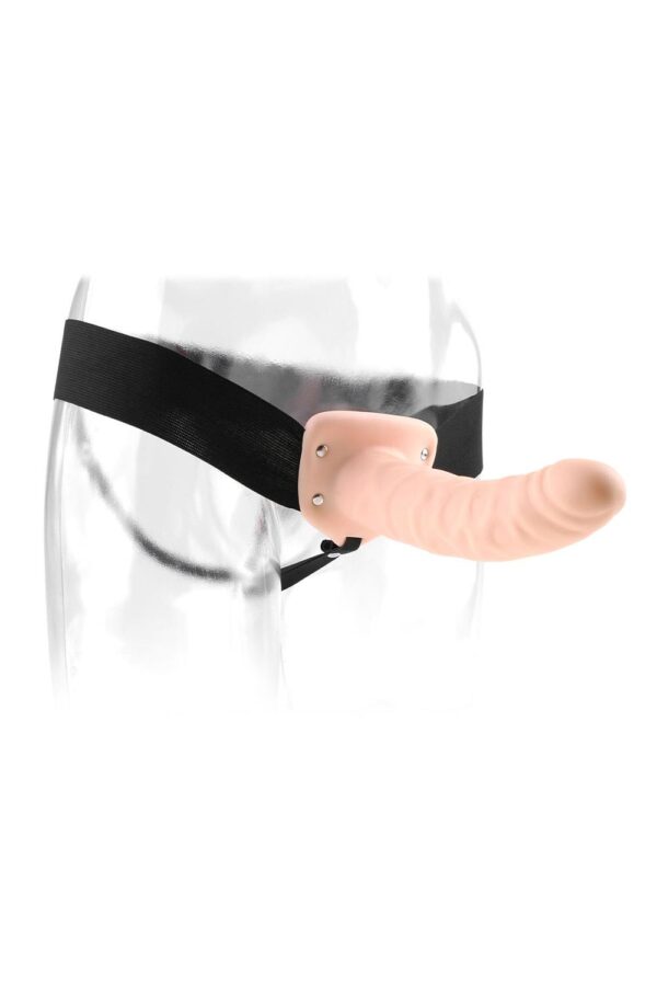 FETISH FANTASY SERIES 8 INCH HOLLOW STRAP-ON LIGHT - Afbeelding 4